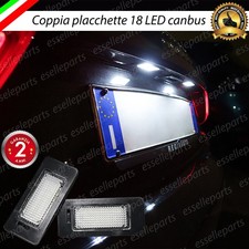 PLACCHETTE A LED LUCI TARGA 18 LED SPECIFICHE AUDI TT MK2 6000K NO ERROR