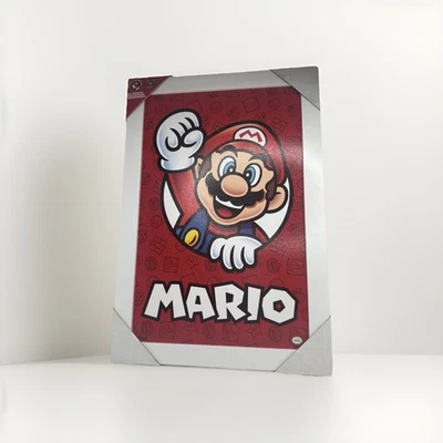 Mario Brothers Mario Official Nintendo Lic. Product 2021 Framed Art Print 13x19 - Image 1 of 4