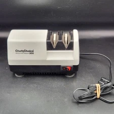 Chef'sChoice 300 Diamond Hone Electric Knife Sharpener USA Made – Tested Works