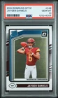 2024 Panini donruss optic Rated Rookie JAYDEN DANIELS RC PSA 10 #248
