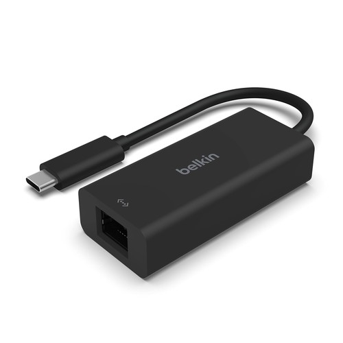 Belkin USB Type C to 2.5 Gb Ethernet Adapter, USB-IF Certified Thunderbolt 3 & 4 - 第 1/8 張圖片