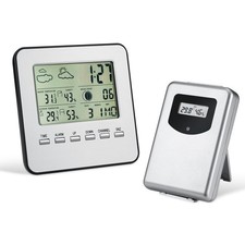 Electronic wireless temperature and humidity meter remote monitoring thermometer