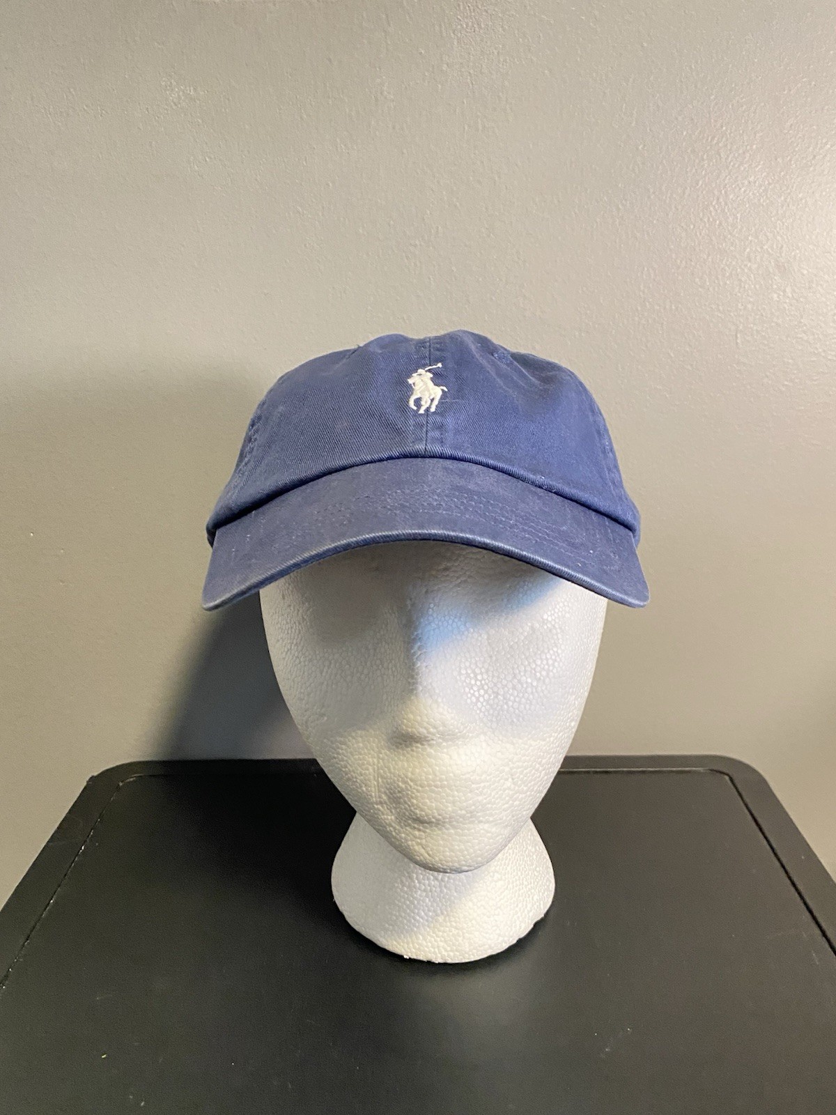 Polo Ralph Lauren Cappello Berretto Strap Bue Bianco Pony Papà Baseball Regolabile