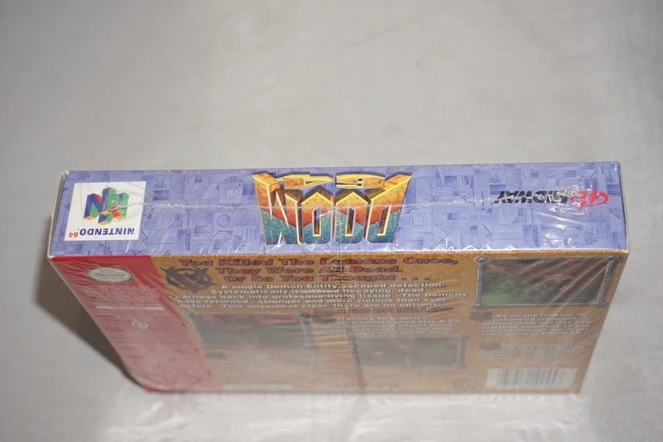 Doom (Nintendo 64 N64) Complete in Box w/ Reg Card Poster CIB - Image 3 of 4
