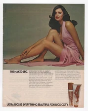 1972 large size mag print ad Ultra Legs Is Everything Beautiful For Legs Coty