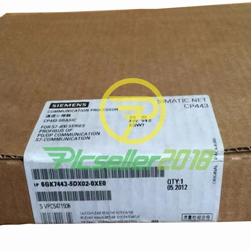 6GK7 443-5DX02-0XE0 NEW SIEMENS 6GK7443-5DX02-0XE0 SIMATIC S7-400 CP 443-5 - Picture 1 of 3
