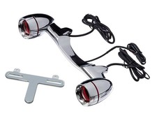 Kuryakyn Bullet Light Chrome Rear Turn Signal Bar (2098)