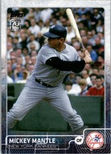 2021 Topps X Mickey Mantle Collection Baseball Cards Checklist 21