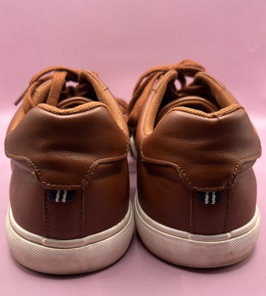 Zapatillas bajas con cordones Nautica para hombre marrón talla 10 Foto 4 de 4