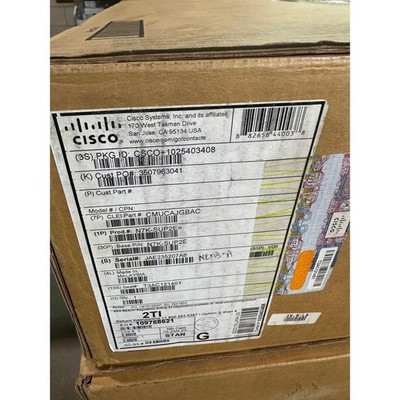 Cisco N7K-SUP2E Nexus 7000 Supervisor2 Enhanced Module N7K-SUP2E / NEW FACT SEAL