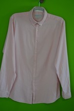 Cedar Wood State men's pink long sleeve cotton shirt size 16"