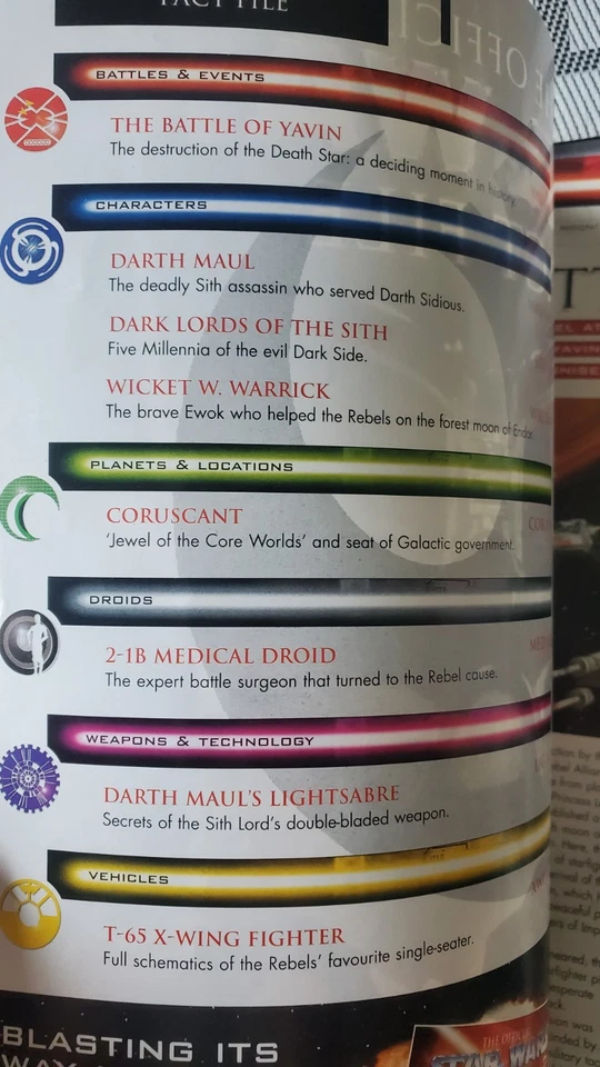 Deagostini The Official Star Wars Fact File Issue # 1 - Bild 2 von 3