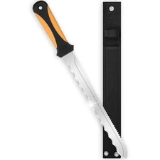 Sod Cutter knife: Stainless Steel Garden Knife 11.14-inch sharp blade, double...