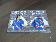 2025-26 Upper Deck New York Rangers Centennial Broadway Bruise  U-Pick From List