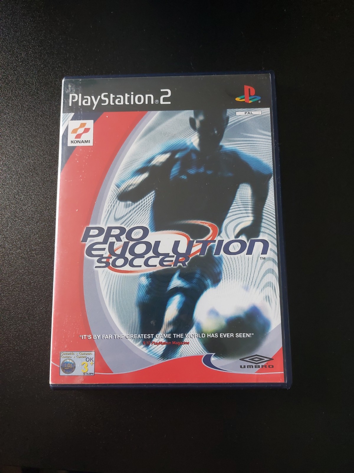 Playstation 2 Pro Evolution Soccer Game With Manual