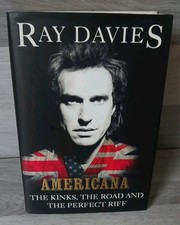 Ray Davies Americana Hardcover Book Signed 'To John Ray Davies' Virgin Books