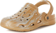 Mens Womens Lined Garden Clogs Unisex Fur Lining Gardening Slip on Sandals Winte