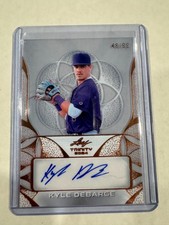 2024 Leaf Trinity Baseball Klye BeBarge Clear Bronze Auto #48/99
