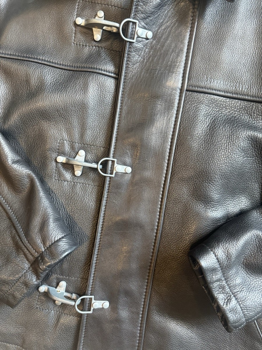 Supreme Schott Leather Clip Jacket | eBay