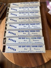 Moyco Dental Finishing Strips 8 boxes various sizes Made in USA Vintage
