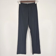 Girls Black Jazz Pants Size Large Stretch Dance Cheerleading B Dancewear New