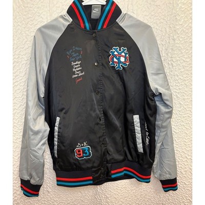Nike X Grotesk The Pipe Dream Team Jacket Women's S/ Girl's L Varsity New York