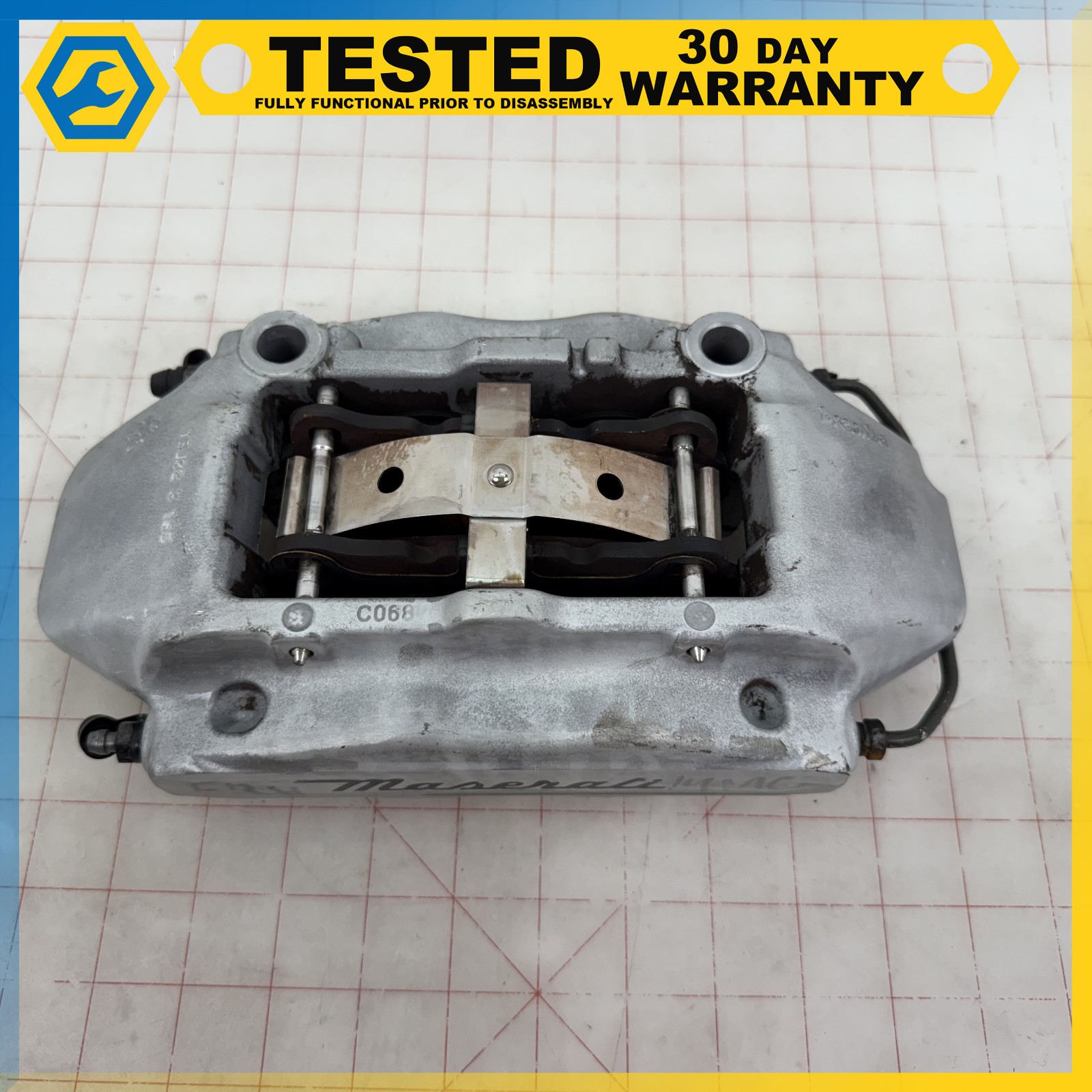 14-17 MASERATI GHIBLI FRONT RIGHT PASSENGER SIDE BRAKE CALIPER OEM