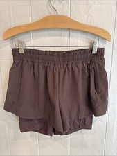 CALIA Mid Rise 2 In 1 Infinity Run Short Brow...