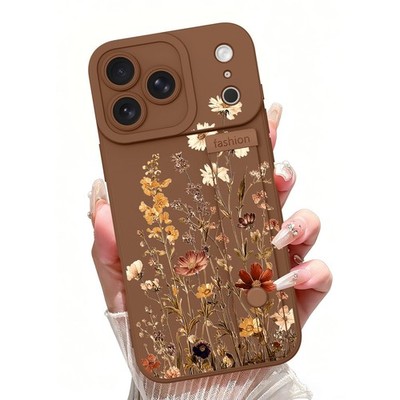 for iPhone 17 Pro Max Case with Adjustable Wristband Kickstand, Aesthetic Vin...