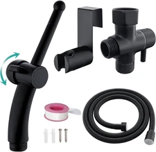 Bidet Sprayer for Existing Toilet, Advanced Handheld Ergonomic Jet Spray Set wit
