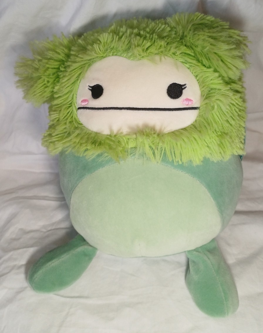 Squishmallows - Bren the Bigfoot Green 7.5"" - With Tag