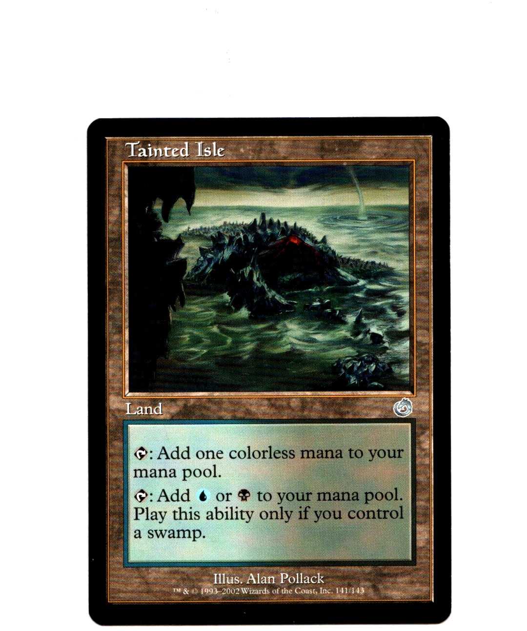 MTG Tainted Isle SP/NM- Torment Magic the Gathering ~ Free Shipping ~