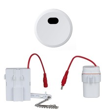 Automatic Toilet Flusher Kit, Touchless Motion 3.5 x 1.7 x inches, White