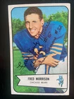 New ListingFred Curly Morrison Autographed 1954 Bowman Football Card #35 Bears Browns