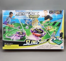 Beyblade Burst Turbo SlingShock Cross Collision Battle Set Hasbro