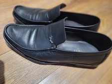 Bruno Magli Nerone Nappa Leather Loafers Slip-On Dress Italy Shoes Men s size 10