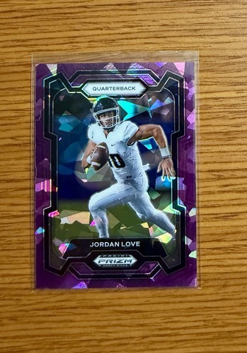 2024 Panini Prizm Draft Picks - Jordan Love #48 Purple Ice Prizm /149