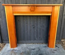 Wooden Fire Place Surround for a Cast Iron Fireplace Insert or Log Burner