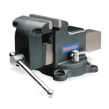 Westward 4Yp27 5" Heavy Duty Combination Vise With Swivel Base