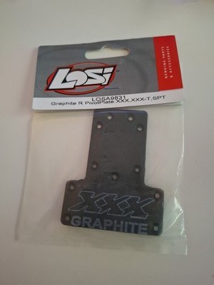 Losa 9831 Graphite R Privot Platte NIB  Losi XXX  XXXT