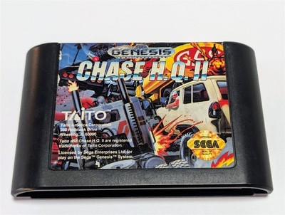 Chase H.Q. II Sega Genesis 1992 Game Cartridge Authentic Tested Works Taito