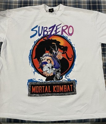 Mortal Kombat Sub-Zero Shirt Size XXXL 3XL Deadstockluis