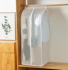 Garment Bags M/oth-proof Dust Cover Coat Hanging Clothes Storage Bag Premium ...