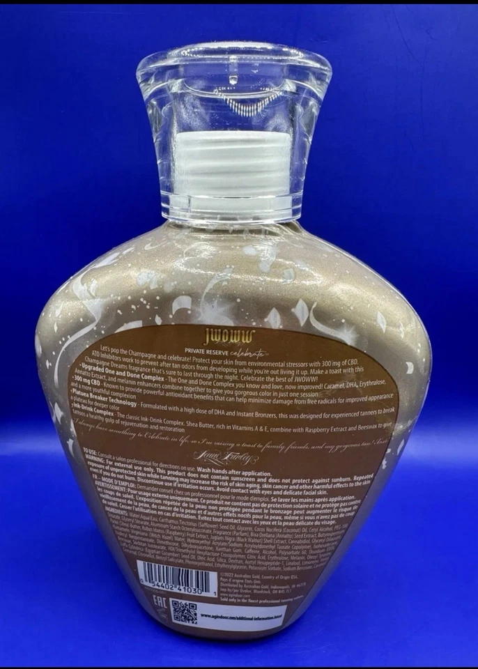 Australian Gold Jwoww Celebrate Limited Edition Bronzer Tanning Lotion - Image 3 of 4