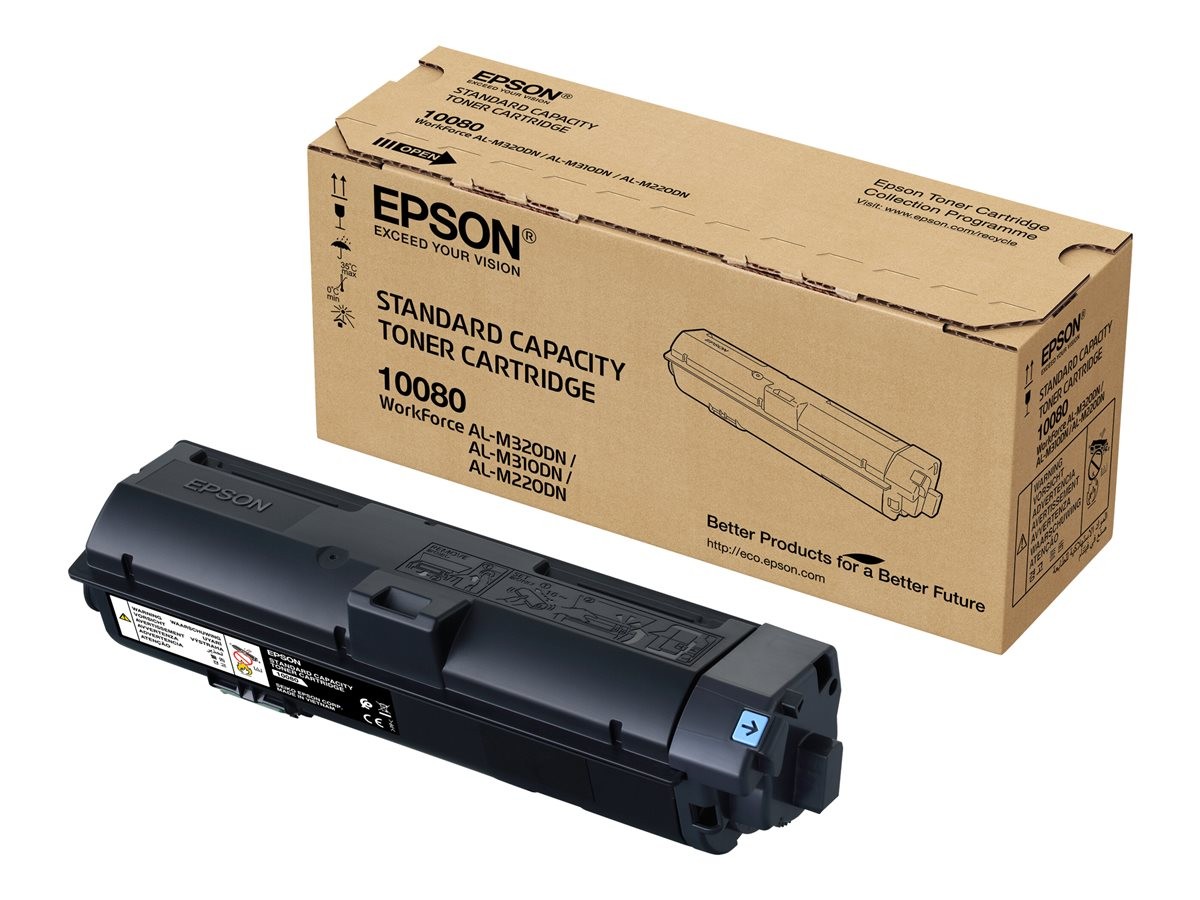 Toner 10080 noir Epson pour impression de documents de bureau quotidiens