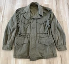 Vintage WW2 US Army M-1943 Drab Green Field Jacket Military Coat Must See