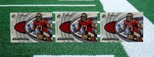 Three (3) John Lynch 2004 SP Game Used Edition Authentic Fabric AFLY Jersey Card