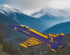 2012 XKITES Supersized BLUE ANGELS 3-D KITE w/Bonus Tri-winder/Line #994450 RARE