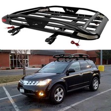 Für Nissan Murano Alu Dachkorb Dachträger Dach Gepäckträger Universal Gepäckkorb