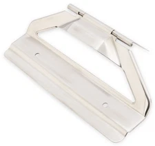 C6TZ-13585-S Scott Drake License Plate Frame Polished Stainless Steel